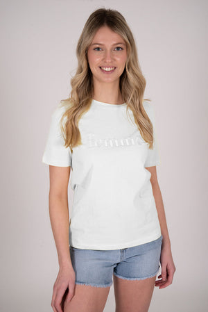 T-shirt broderie « femme » | 4 couleurs