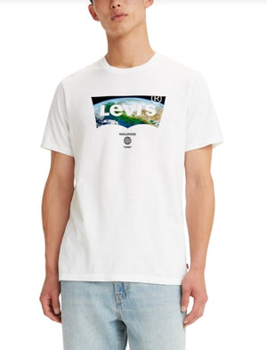 T-shirt Levi's classic planet earth logo