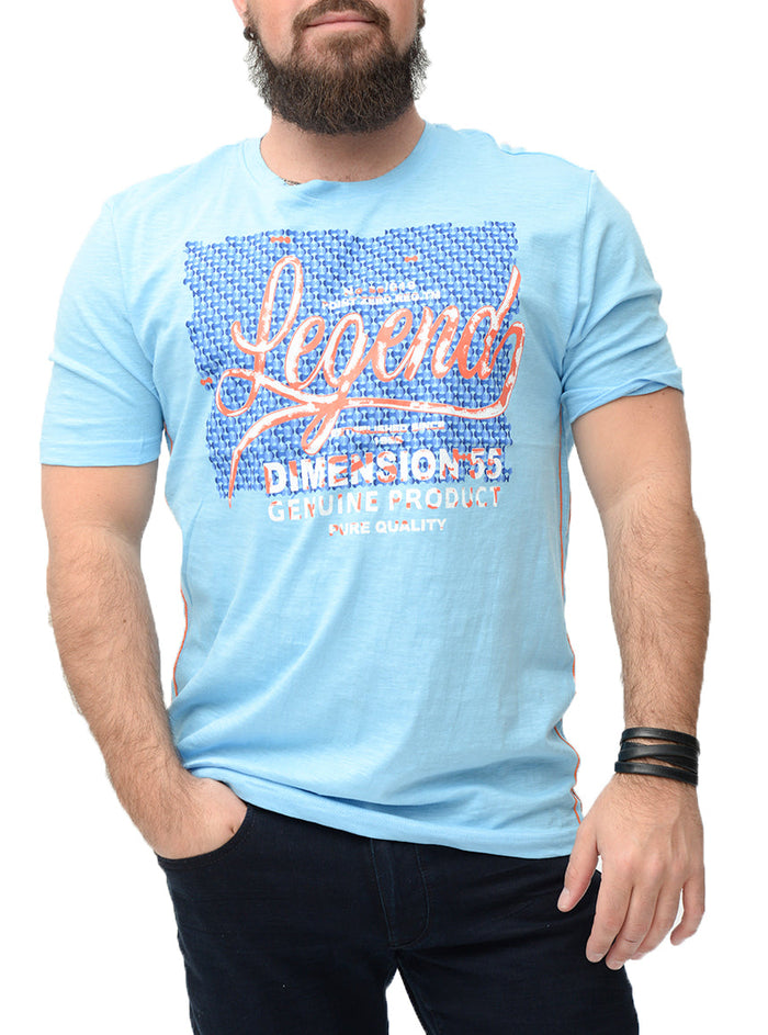 T-shirt imprimé "Legends" pur coton | Point Zéro