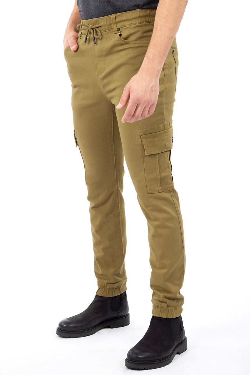 Colorful cargo jogger pants